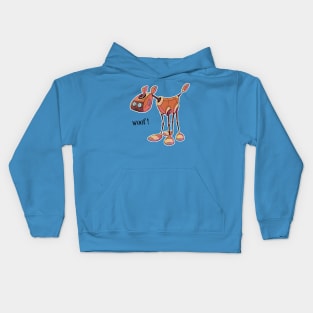 Robot Dog Kids Hoodie